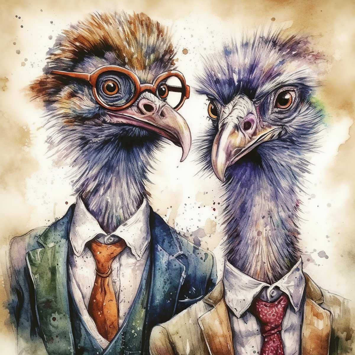 AbbeyRoad_portrait_of_two_ostrich_lots_of_colour_pen_and_soft_w_74a6b06f-2264-4d8a-bc6c-e80c748421f1-gigapixel-standard-scale-6_00x